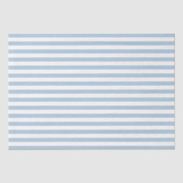 Papel De Seda Bandas Azuis Brancas