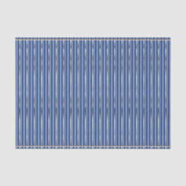 Papel De Seda Bandas Azuis e Prateadas