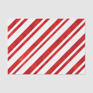 Papel De Seda Bandas de Canas de Água Vermelha