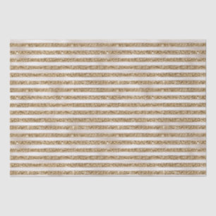 Papel De Seda Bandas Douradas de Pérolas