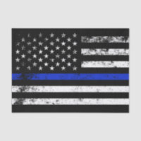 Bandeira americana afligida denominada polícia