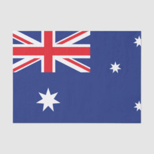 Papel De Seda Bandeira australiana