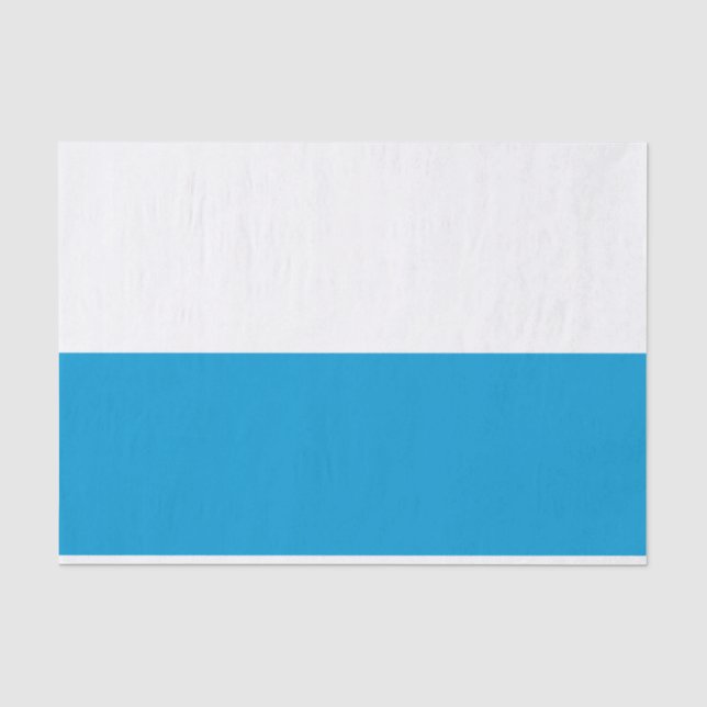 Papel De Seda Bandeira Bavariana (Frente )