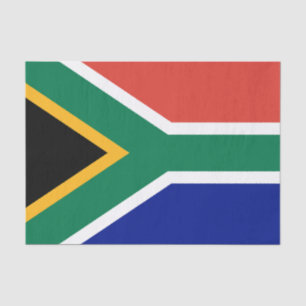 Papel De Seda Bandeira da África do Sul