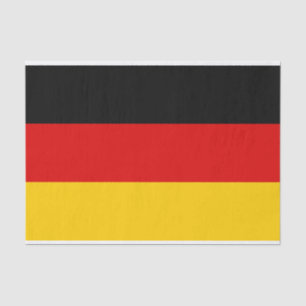 Papel De Seda Bandeira da Alemanha