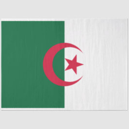 Papel De Seda Bandeira da Argélia