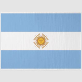 Papel De Seda Bandeira da Argentina