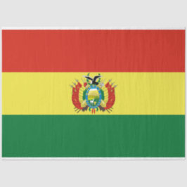 Papel De Seda Bandeira da Bolívia