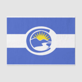 Papel De Seda Bandeira da Cidade do Centenário (Colorado)