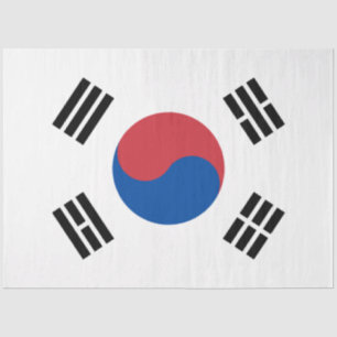 Papel De Seda Bandeira da Coreia do Sul (ROK)