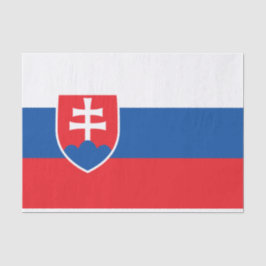 Papel De Seda Bandeira da Eslováquia