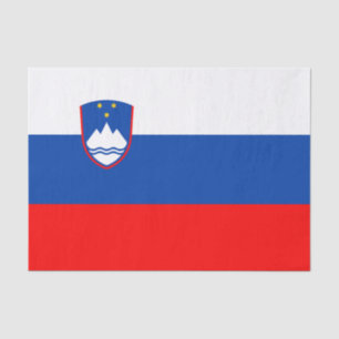 Papel De Seda Bandeira da Eslovênia