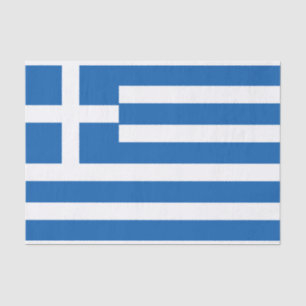 Papel De Seda Bandeira da Grécia da bandeira grega