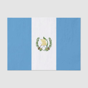 Papel De Seda Bandeira da Guatemala