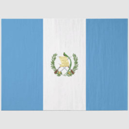 Papel De Seda Bandeira da Guatemala