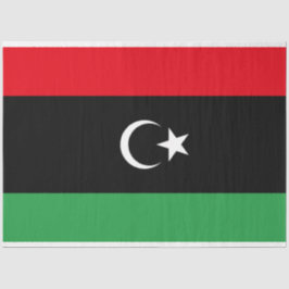Papel De Seda Bandeira da Líbia