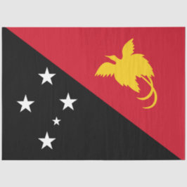 Papel De Seda Bandeira da Papua-Nova Guiné