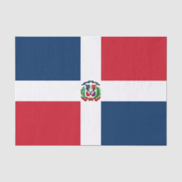 Papel De Seda Bandeira da República Dominicana