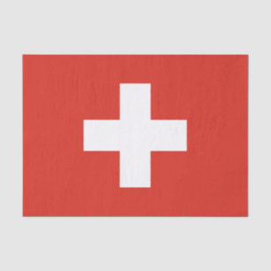 Papel De Seda Bandeira da Suíça