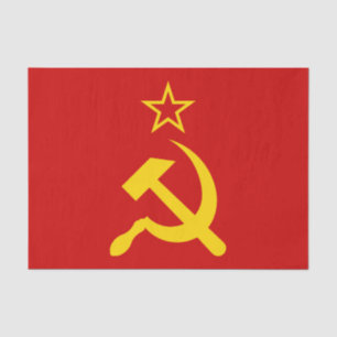 Papel De Seda Bandeira da URSS - Bandeira da União Soviética
