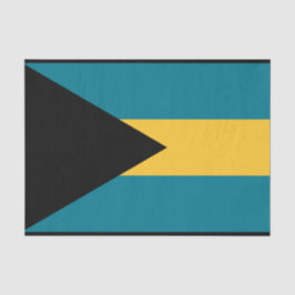 Papel De Seda Bandeira das Baamas