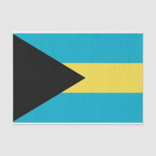 Papel De Seda Bandeira das Bahamas