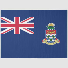 Papel De Seda Bandeira das Ilhas Cayman