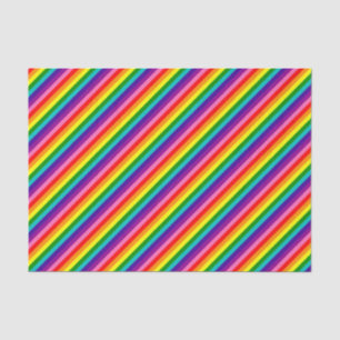 Papel De Seda Bandeira das listras do original 8 do orgulho gay