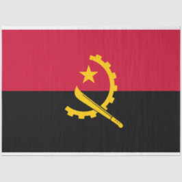 Papel De Seda Bandeira de Angola