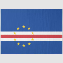 Papel De Seda Bandeira de Cabo Verde (Cabo Verde)