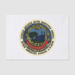 Papel De Seda Bandeira de Cambridge (Massachusetts)