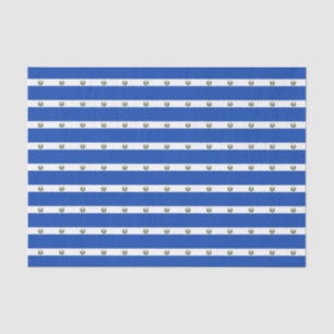 Papel De Seda Bandeira de El Salvador