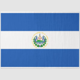 Papel De Seda Bandeira de El Salvador