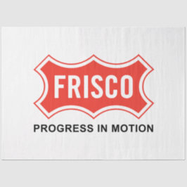 Papel De Seda Bandeira de Frisco (Cidade do Texas)