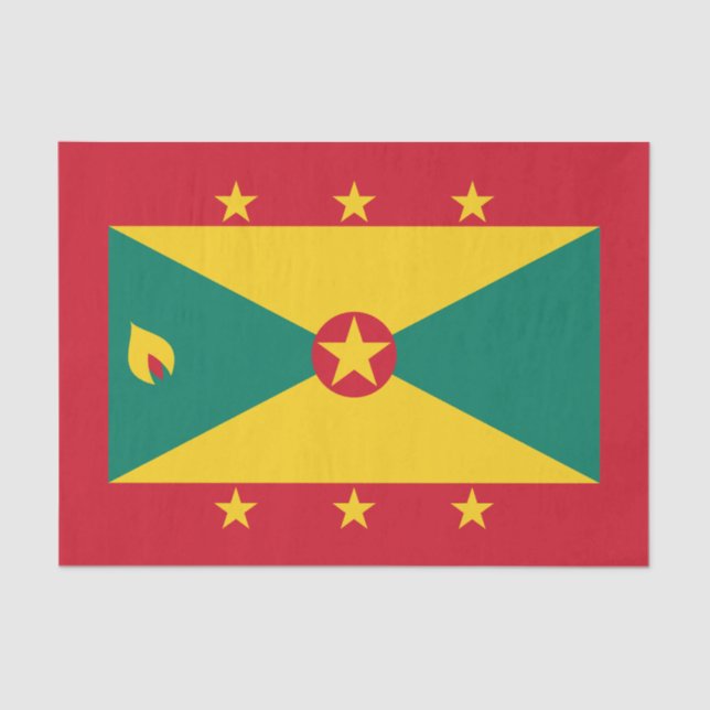 Papel De Seda Bandeira de Granada (Frente )