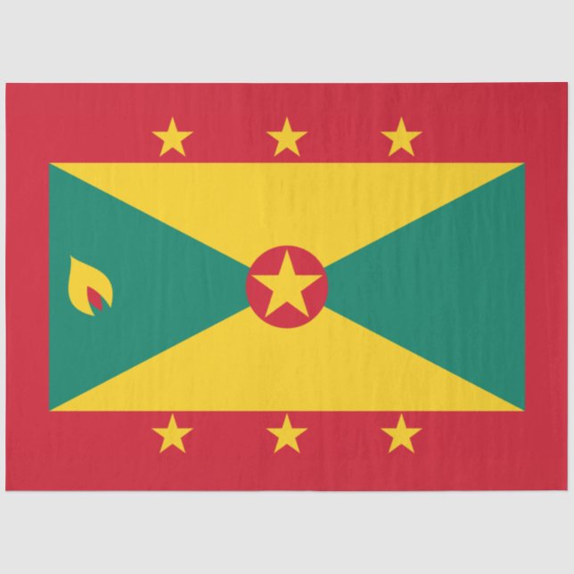 Papel De Seda Bandeira de Granada (Frente )