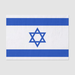 Papel De Seda Bandeira de Israel