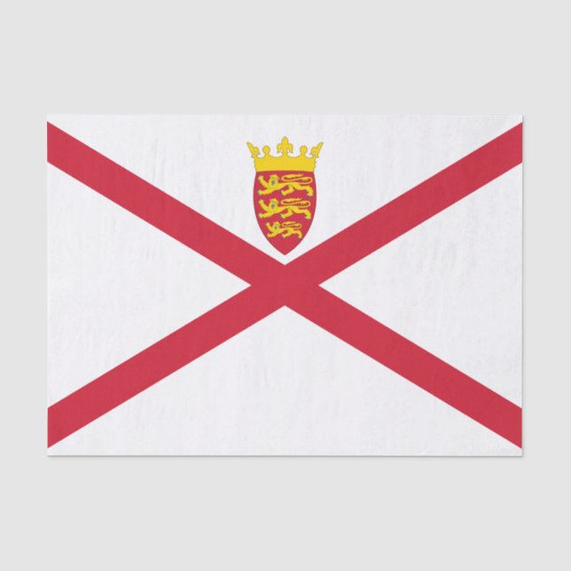 Papel De Seda Bandeira de Jersey (Frente )