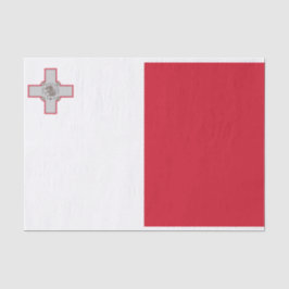 Papel De Seda Bandeira de Malta
