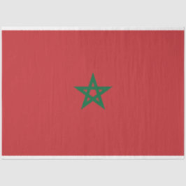 Papel De Seda Bandeira de Marrocos
