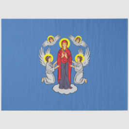 Papel De Seda Bandeira de Minsk (Bielorrússia)