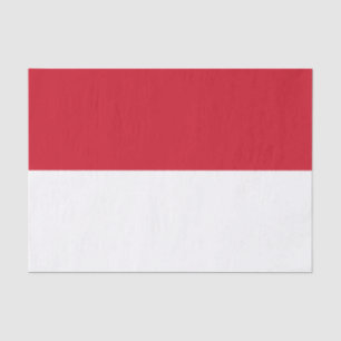 Papel De Seda Bandeira de Mônaco