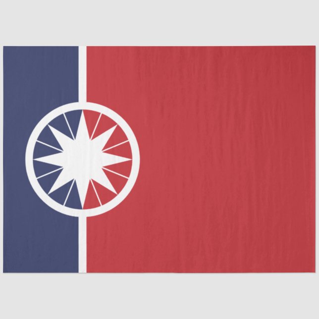 Papel De Seda Bandeira de Norman (Oklahoma) (Frente )