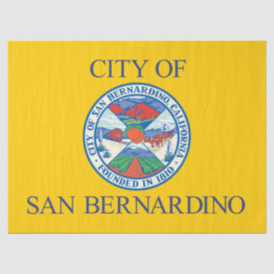 Papel De Seda Bandeira de San Bernardino (Califórnia)