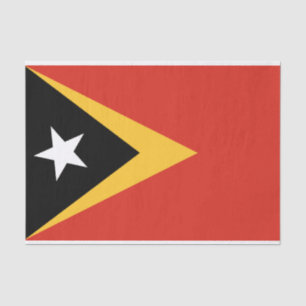 Papel De Seda Bandeira de Timor Leste