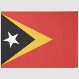 Papel De Seda Bandeira de Timor-Leste