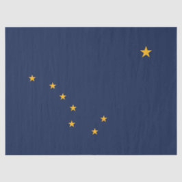 Papel De Seda Bandeira do Alasca