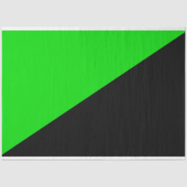 Papel De Seda Bandeira do Anarquismo Verde