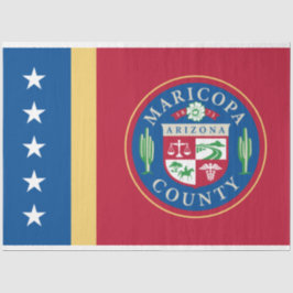 Papel De Seda Bandeira do condado de Maricopa (Arizona)