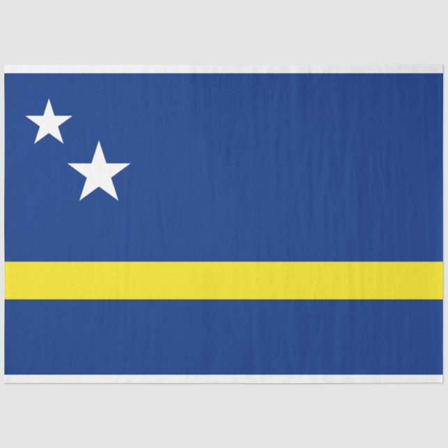 Papel De Seda Bandeira do Curaçau (Frente )